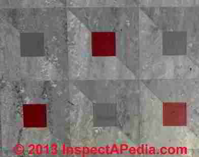 Unidentified flooring may contain asbestos (C) InspectgApedia NC