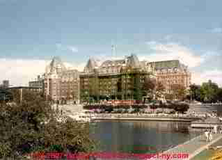 Photograph of the Empress Hotel, Victoria Island, BC