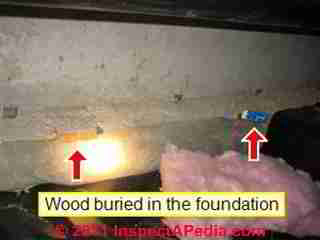 Wood concrete forms (C) D Friedman T K