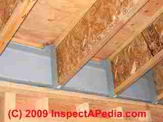 I_Joist floor support © Daniel Friedman at InspectApedia.com