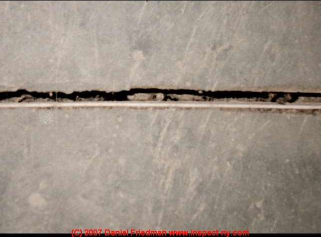 concrete control slab cracks joints repair seal walls slabs construction floors poured joint crack expansion floor foundation sealing basement cracked