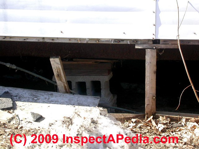 How to Inspect Mobile Home or Doublewide Piers ...