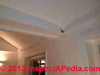 Wood rot from leakage in a London home (C) InspectApedia JG