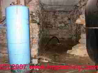 Photograph of an abandoned cistern