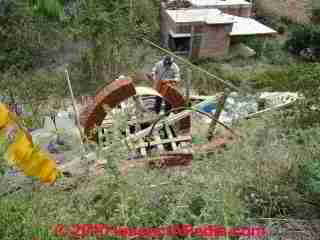 Building an Arch Over a dug well (C) D Friedman A Starkman