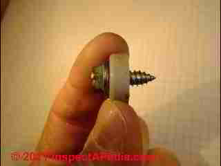 Water tank repair bolt (C) Daniel Friedman