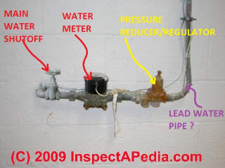 Water pressure regulator control (C) Daniel Friedman