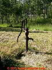 Summerblue arts camp water pump, Two Harbors MN (C) Daniel Friedman Lon Church