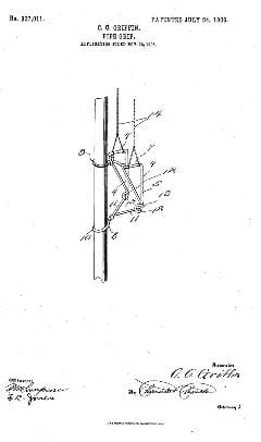 Grip to remove well pipe, Griffin patent 827011 1906 - InspectApedia.com 