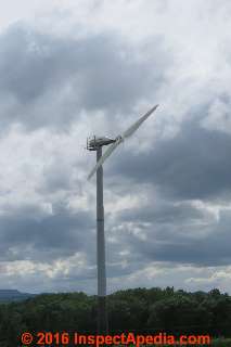 Wind turbine installed in Herefordshire, England (C) Daniel Friedman