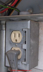Electrical box needs updating (C) InspectApedia