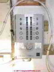 Isolation switch for backup electrical generator © D Friedman at InspectApedia.com 