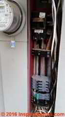 Sylvania Zinsco electrical panel  (C) InspectApedia.com P V