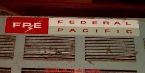 Red label in FPE panel