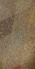 1958 speckled pattern flooring (C) InspectApedia.com RobNM