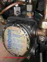 Webster single stage fuel unit © D Friedman at InspectApedia.com 