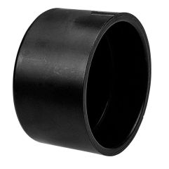 ABS or well pipe plastic glue-on cap cited at InspectApedia.com