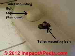 Toilet mounting bolt (C) Daniel Friedman