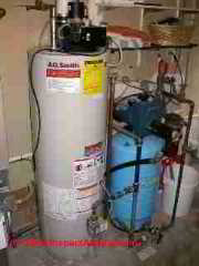 High efficiency AO Smith gas fired water heater (C) Daniel Friedman