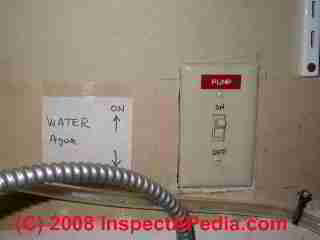 Water pump electrical switch (C) Daniel Friedman