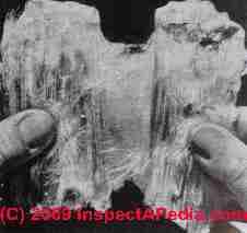 Asbestos long fibers (C) Daniel Friedman - Rosato