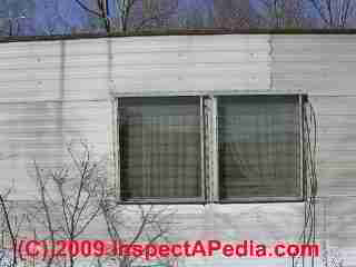 Leaky mobile home windows (C) Daniel Friedman