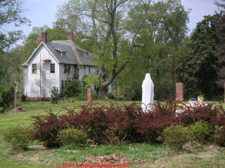 Vinita farmhouse in Virginia (C) InspectApedia.com DJF