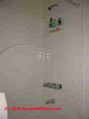 Shower pipes as water source (C) Daniel Friedman