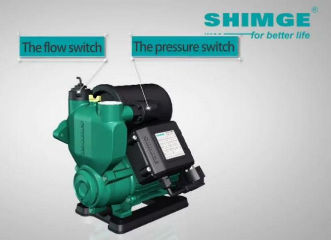 Shimge pressure controlled water pump at InspectApedia.com