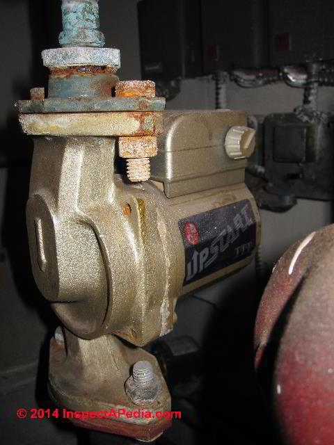 B&G UpStart circulator with variable speed motor (C) Daniel Friedman