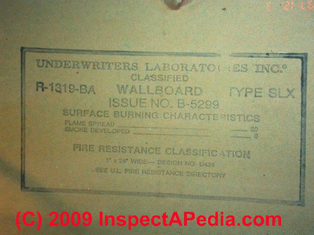 US Gypsum drywall stamp &copy; Daniel Friedman