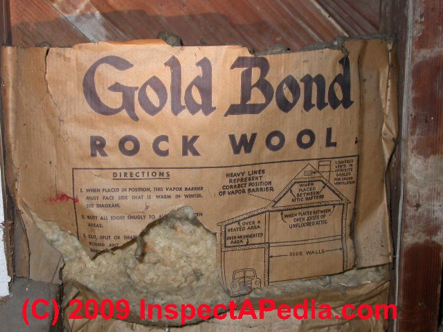 Rock wool insulation &copy; Daniel Friedman