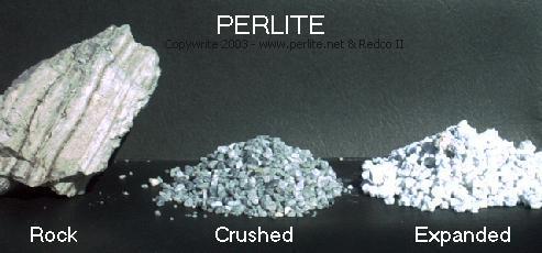Perlite insulation 