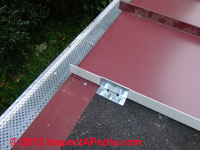 Standing seam roof installation (C) Daniel Friedman Eric Galow
