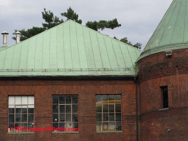 Metal roofing examples (C) Daniel Friedman