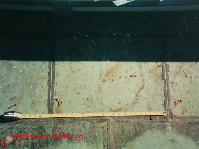 Soldered copper shingle Metal roofing examples (C) Daniel Friedman