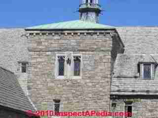Copper Metal roofing examples (C) Daniel Friedman