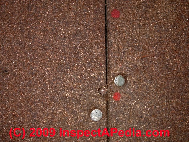 Fiberboard sheathing (C) Daniel Friedman
