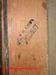 Framing stamp in panelized home (C) Daniel Friedman