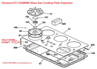 Kenmore Glass Cooktop Parts