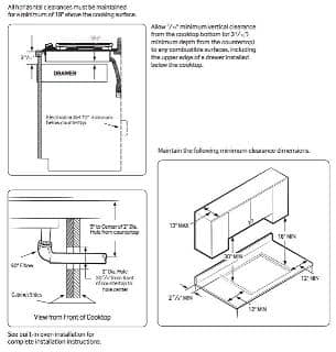 Gas Cooktop Measurements Make these measurements before ...