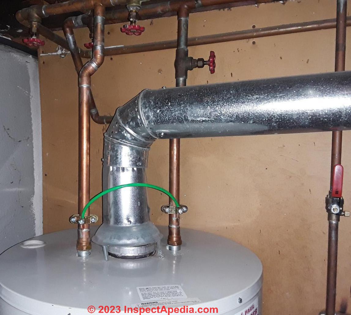 Water heater backdrafting: how to test for proper draft - Structure Tech  Home Inspections