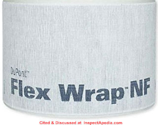 Dupont Flex Wrap flashing tape