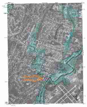 FEMA flood zone map for Wappingers Creekk 2013