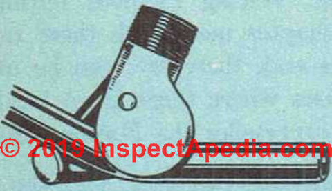 Fig. 2. A bender that is used for bending conduit. (C) InspectApedia.com 2019
