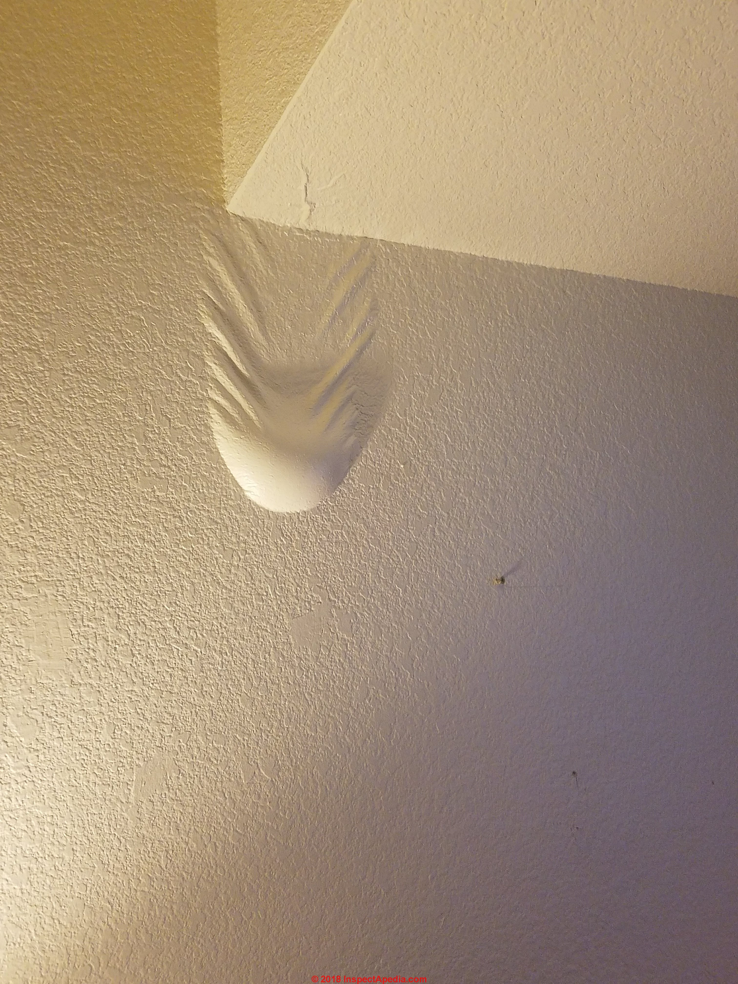 Paint Blisters On Ceiling Shelly Lighting