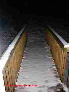 snow covered access ramp (C) DanieL Friedman