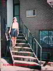 Angled stairs in Manhattan (C) Daniel Friedman