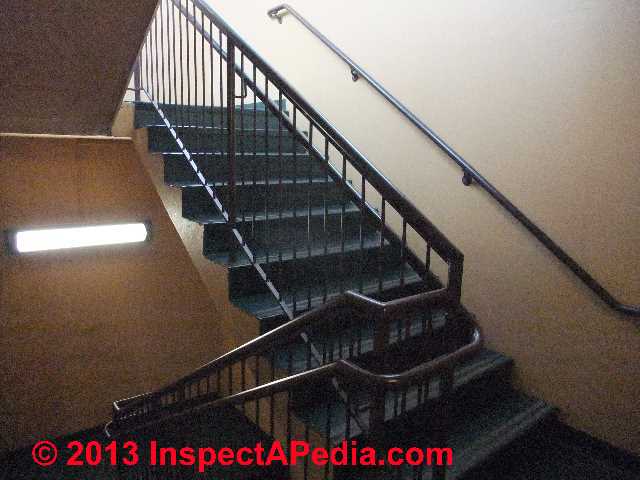 interior stair rail code