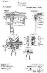 High-Fire-Escape-Patent-US316969 cited & discussed at InspectApedia.com